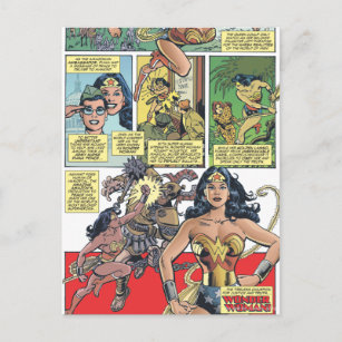 Wonder Woman Princess Diana Postcard
