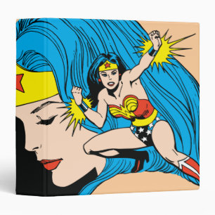 Wonder Woman Profile Background Binder