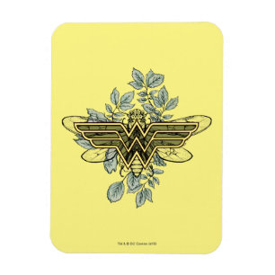 Wonder Woman Queen Bee Logo Magnet