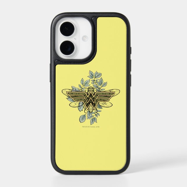Wonder Woman Queen Bee Logo Otterbox iPhone Case (Back)