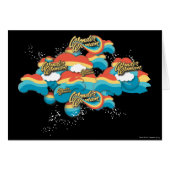Wonder Woman Rainbow Clouds Pattern (Front Horizontal)