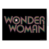 Wonder Woman Rainbow Logo (Front Horizontal)