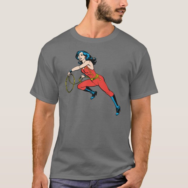 Wonder Woman Red Outfit T-Shirt (Front)