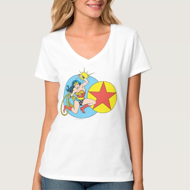 Wonder Woman Red Star T-Shirt (Front)