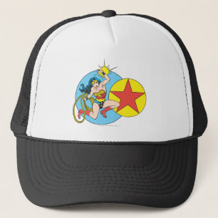 Wonder Woman Red Star Trucker Hat