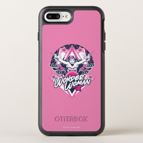 Wonder Woman Retro Glam Rock Graphic OtterBox Symmetry iPhone 8 Plus7 Plus Case