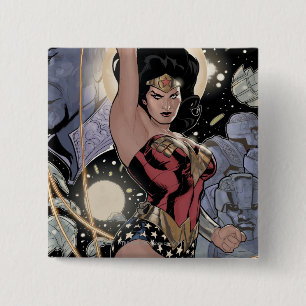 Wonder Woman Return of the Khundi Color Button