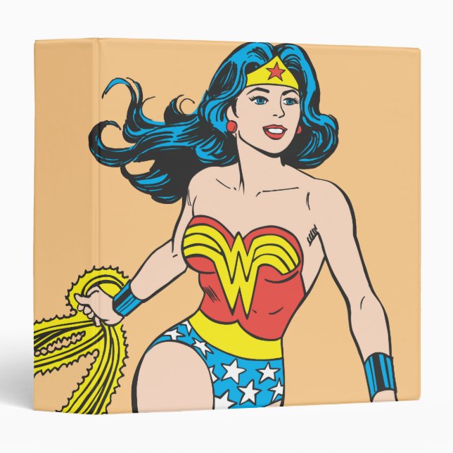 Wonder Woman Run Binder (Front/Spine)