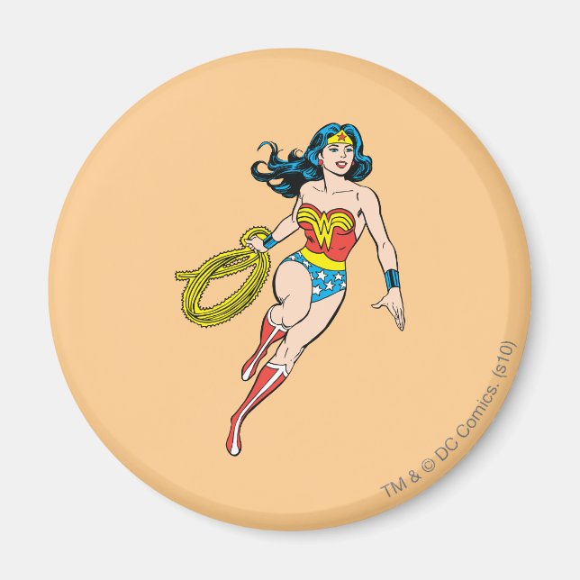 Wonder Woman Run Magnet (Front)