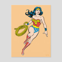 Wonder Woman Run Postcard