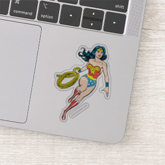 Wonder Woman Run Sticker