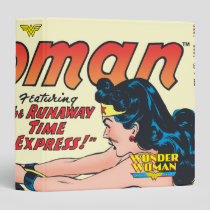 Wonder Woman Runaway Time Express Binder