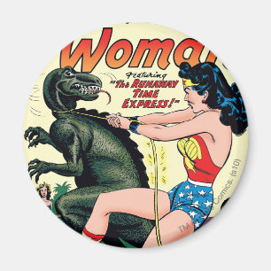 Wonder Woman Runaway Time Express Magnet