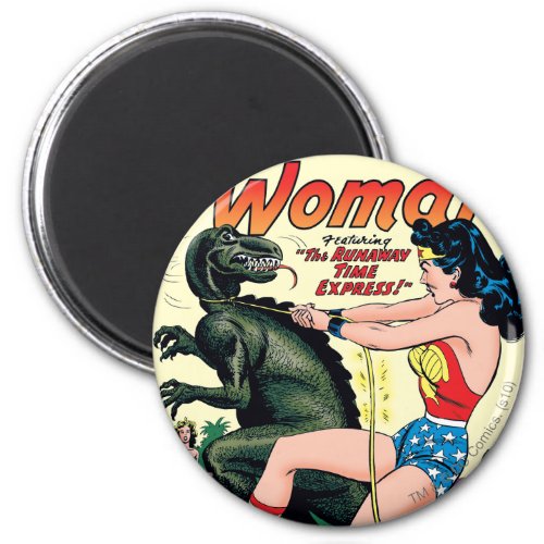 Wonder Woman Runaway Time Express Magnet