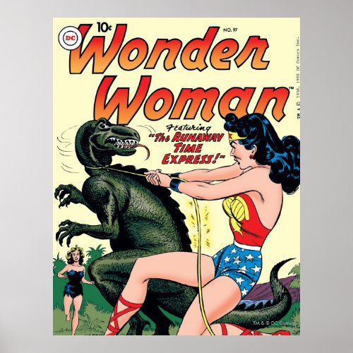 Wonder Woman Runaway Time Express Poster