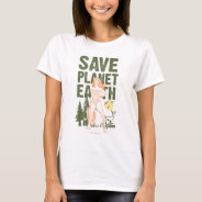 Wonder Woman Save Planet Earth T-shirt at Zazzle
