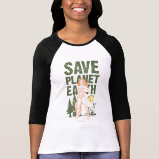 Wonder Woman Save Planet Earth T-Shirt