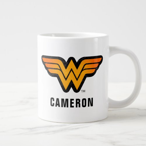Wonder Woman  Seasonally Inspired Logo Giant Coffee Mug