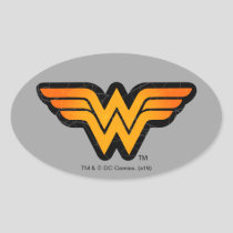 Wonder Woman | Seasonally Inspired Logo Oval Sticker