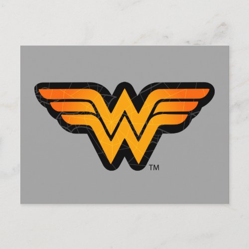 Wonder Woman  Seasonally Inspired Logo Postcard
