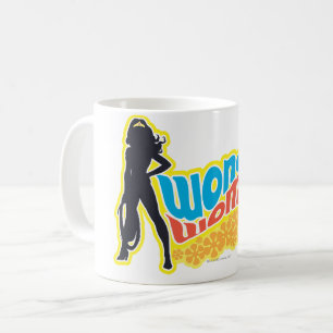 Wonder Woman Silhouette Coffee Mug