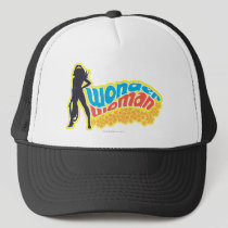 Wonder Woman Silhouette Trucker Hat