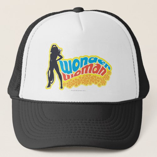 Wonder Woman Silhouette Trucker Hat