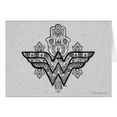 Wonder Woman Spiritual Paisley Hamsa Logo (Front Horizontal)