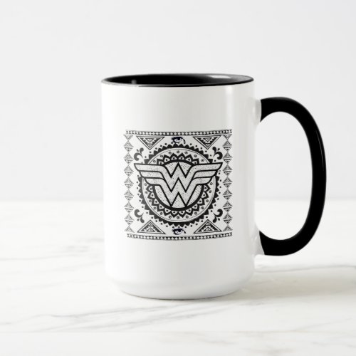 Wonder Woman Spiritual Tribal Design Mug