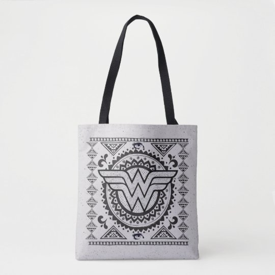 Wonder Woman Spiritual Tribal Design Tote Bag Zazzle Wonder Woman Spiritual Tribal Design Tote Bag
