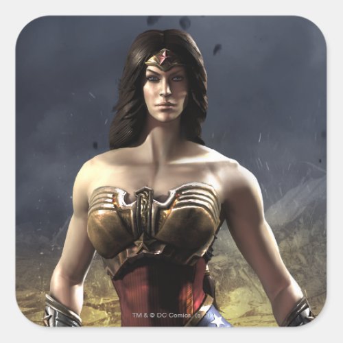 Wonder Woman Square Sticker