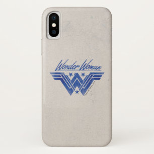 Wonder Woman Stacked Stars Symbol iPhone X Case