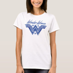 Wonder Woman Stacked Stars Symbol T-Shirt