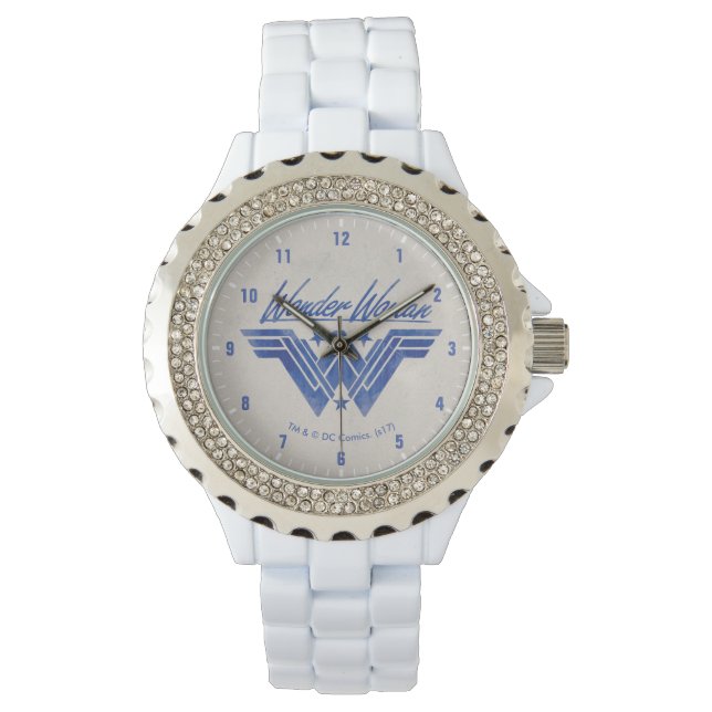 Wonder Woman Stacked Stars Symbol Watch (Front)