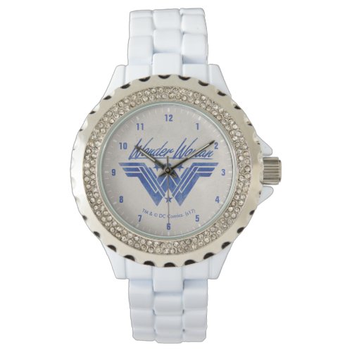 Wonder Woman Stacked Stars Symbol Wristwatch