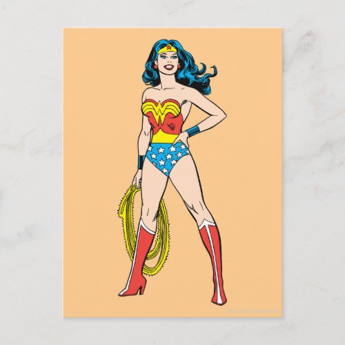 Wonder Woman Standing Postcard