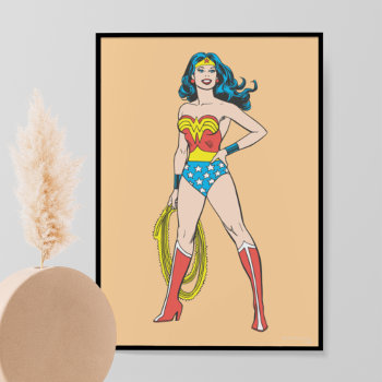 Wonder Woman Standing Poster by wonderwoman at Zazzle