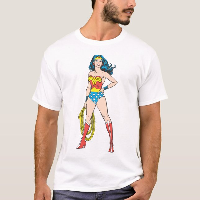 Wonder Woman Standing T-Shirt (Front)