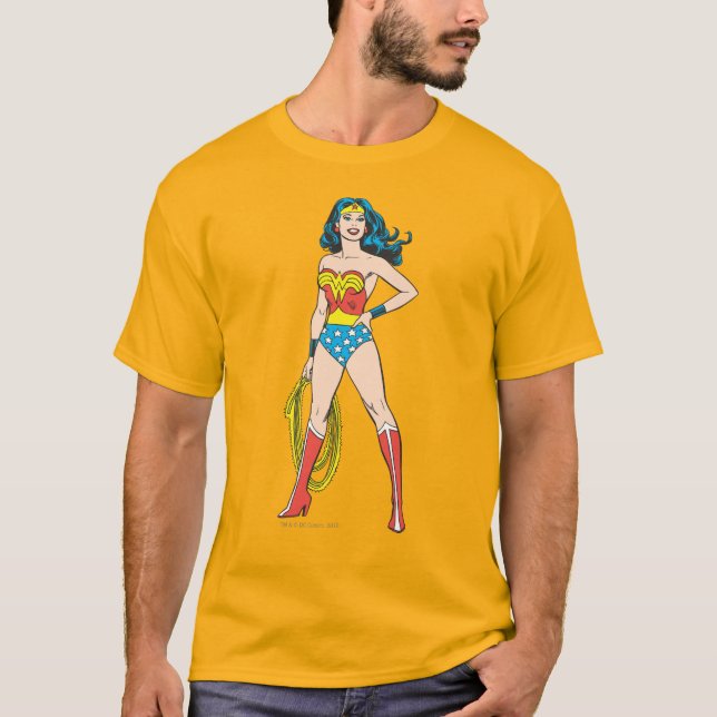 Wonder Woman Standing T-Shirt (Front)