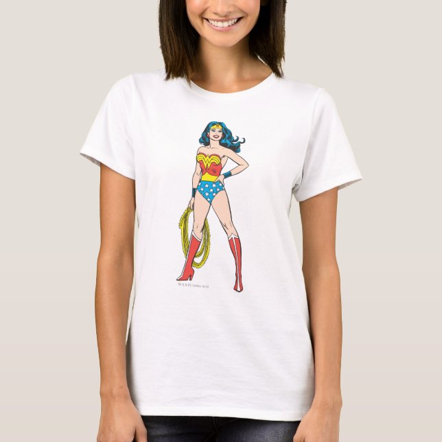 Wonder Woman Standing T-Shirt (Front)