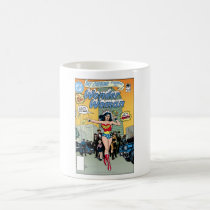 Wonder Woman Starring Pat Carbine Coffee Mug