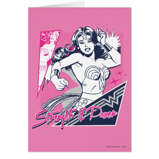 Wonder Woman Strength & Power Cards (Front)