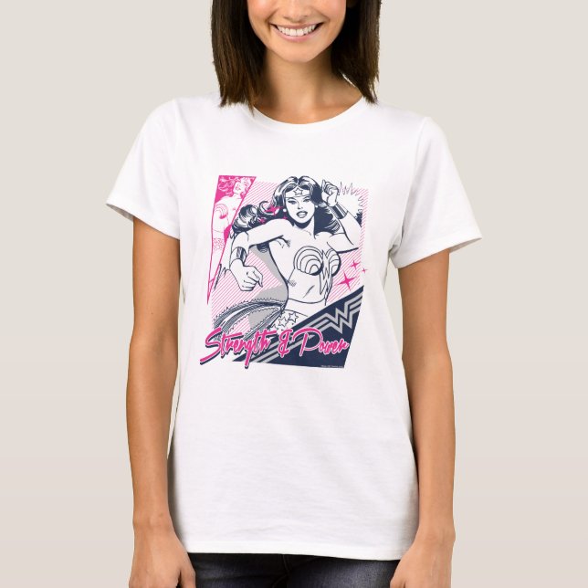 Wonder Woman Strength & Power T-Shirt (Front)
