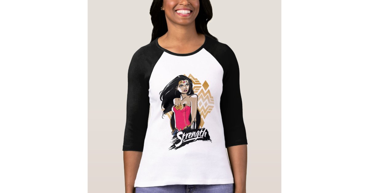 Wonder Woman Strength T-Shirt | Zazzle