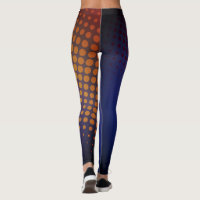 Wonder Woman-style Halftone Comic Book Leggings