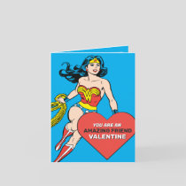 Wonder Woman Super Friend | Valentine's Day Note Card