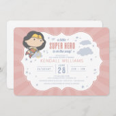 Wonder Woman | Super Hero Baby Shower Invitation (Front/Back)