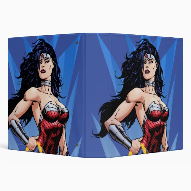 Wonder Woman & Sword 3 Ring Binder (Background)