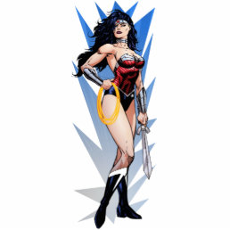 Wonder Woman &amp; Sword Cutout
