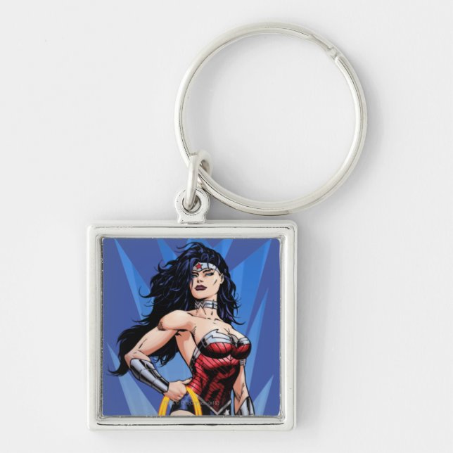 Wonder Woman & Sword Keychain (Front)